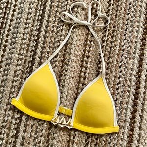Victoria’s Secret Yellow Sail Bikini Top